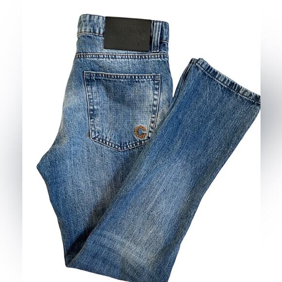 Crooks & Castles Men's Straight Jeans Waist 30  - Distressed Blue - Picture 1 of 10